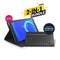 Alcatel 1T Tablet, 10.1-inch Display, 32GB ROM/2GB RAM + Cover + Portable Wireless Keyboard Arabic/English Bluetooth Keyboard bundle - Black - smartzonekw