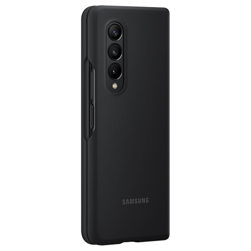 Samsung  Galaxy Z Fold3 Silicone Cover (EF-PF926TBEGWW) - Black-Smartzonekw