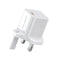 CHOETECH Super Mini  Type-C PD20W Charger for iPhone - White (PD5010)-smartzonekw