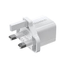 CHOETECH Super Mini  Type-C PD20W Charger for iPhone - White (PD5010)-smartzonekw