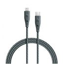 RAVPower Nylon Braided Type-C to Lightning Cable RP-CB1005GRN (2m/6.6ft) – Green - Smartzonekw