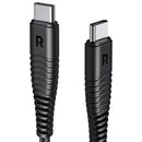RAVPower RP-CB047 Type-C to Type-C 3.3FT/1M Cable-Black - Smartzonekw