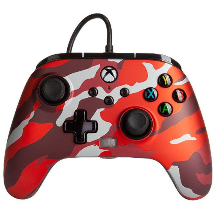 PowerA Enhanced Wired Controller For Xbox  - Red Camo - Smartzonekw