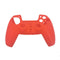 New Video game, Silicone Protective Cover for PS5 Controller - Red - smartzonekw
