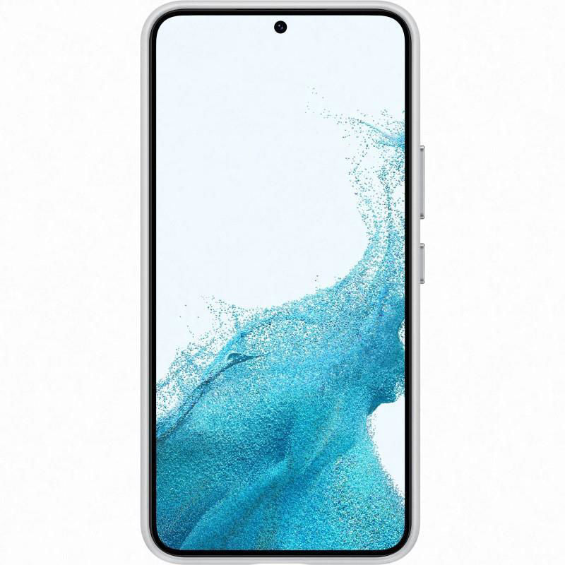 Samsung Galaxy S22 Leather Cover - Light Gray (EF-VS901LJEGWW)-smartzonekw