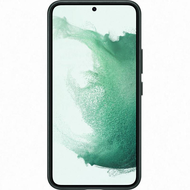 Samsung Galaxy S22 Plus Leather Cover - Forest Green (EF-VS906LGEGWW)-smartzonekw
