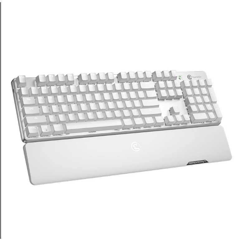 GameSir GK300 Wireless Mechanical Gaming Keyboard - White - smartzonekw