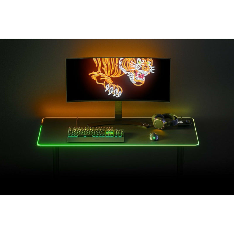 Steelseries - QcK Prism  - Cloth RGB Gaming Mousepad 3XL - smartzonekw