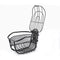 Front Basket with Bracket for Scooter & Bike  22x28x16cm Black - (T-36A) - Smartzonekw
