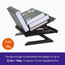 Tronsmart D07 Foldable Laptop Stand – Black-smartzonekw