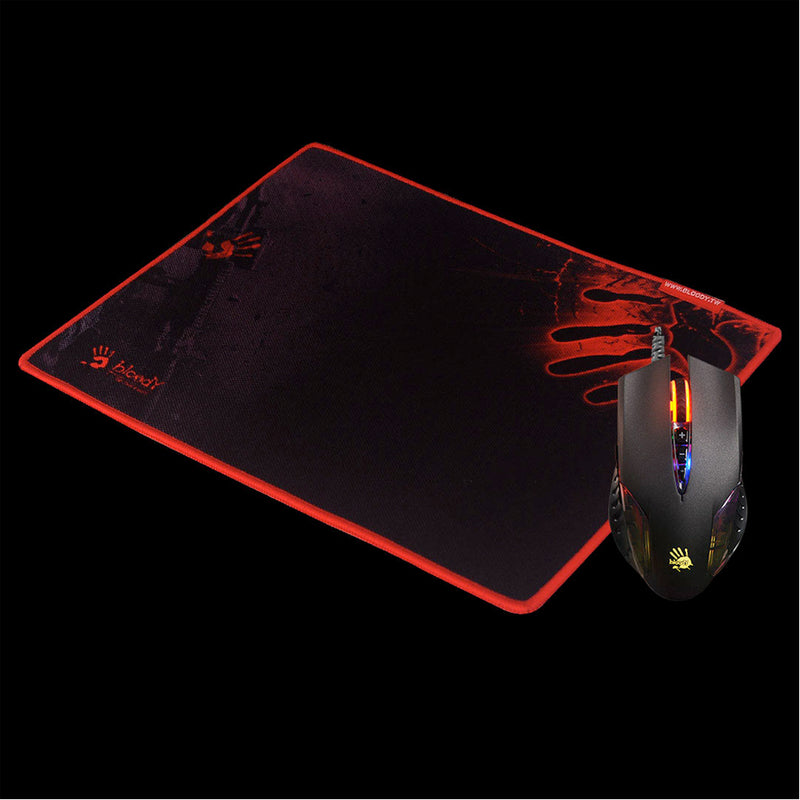 Bloody Q5081S Gaming Mouse Pad & Mouse - Black-smartzonekw