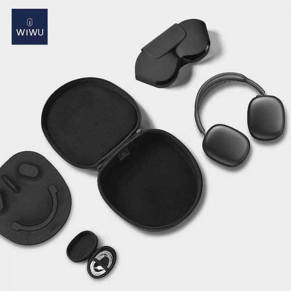 Wiwu Smart Case With Smart Wake And Low Power Mode For Apple Airpods Max - Gray - Smartzonekw