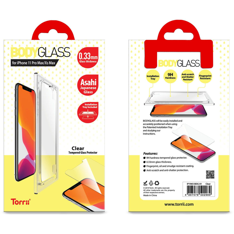 Torrii Bodyglass for iPhone 11 Pro Max  (6.5) - Clear-smartzonekw