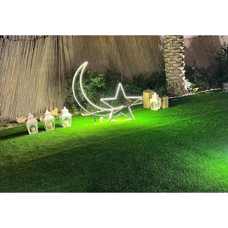 Helal & Star Ramadan outdoor Led Decorative Stand  - M-smartzonekw