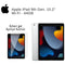 Apple iPad 10.2 inch 9th Gen (2021) 64GB ,Wi-Fi Only Silver with Free Screen Protector - Smartzonekw
