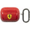 Ferrari TPU Case With Scuderia Ferrari Pattern Design for Airpods Pro-smartzonekw