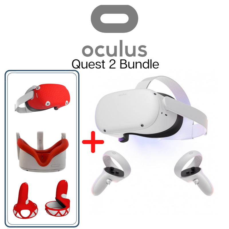 Oculus Quest 2 Advanced All-In-One Virtual Reality Headset (128GB) BUNDLE-smartzonekw