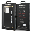 AMG PC/TPE Hard Case Bumper Protection iPhone 14 Pro - Black/Yellow-smartzonekw