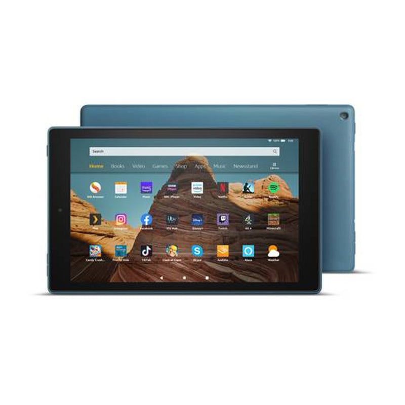 Amazon Fire HD10 32GB Tablet, 10.1-inch Full HD Display - Blue - smartzonekw