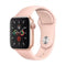 Apple Watch Series 5 GPS 44mm Gold Aluminium Case with Pink Sport Band - smartzonekw