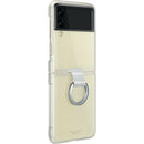 Samsung Galaxy Z Flip3 Clear Cover with Ring (EF-QF711CTEGWW)-Smartzonekw