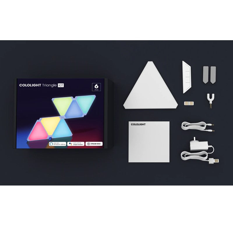 Cololight Lifesmart Triangle RGB Light Panels - 6pcs Kit-smartzonekw