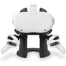 Headset Display Holder and Controller Stand Station for Oculus Quest 2 - Black (OculusXHO2-4blk) - Smartzonekw