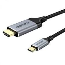 Choetech HDMI to USB C Nylon Braided 1.8M ( CH0021-BK ) - smartzonekw