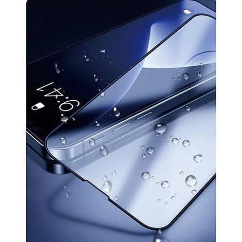 Devia Star Series Full Screen Tempered Glass for iPhone 13 6.1/ Pro 6.1" - Black - Smartzonekw