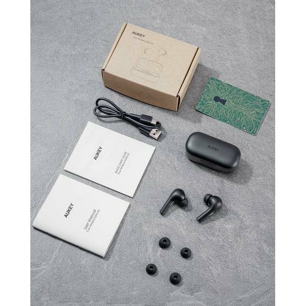 Aukey EP-T21S Move Compact II Wireless Earbuds 3D Surround Sound-smartzonekw
