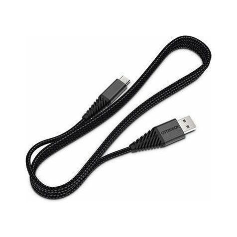 Otterbox USB-A to USB-C Cable – Standard 2 Meter - Black (78-52659) - smartzonekw