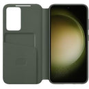Samsung Galaxy S23 Smart View Wallet Case - Green (EF-ZS911CGEGWW )-smartzonekw