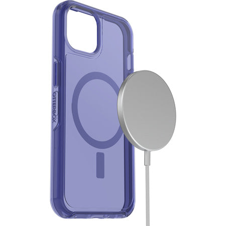 OtterBox iPhone 13 Symmetry Plus MagSafe Clear Case - Translucent Blue - Smartzonekw