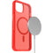 OtterBox iPhone 13 Symmetry Plus MagSafe Clear Case - Translucent Red - Smartzonekw