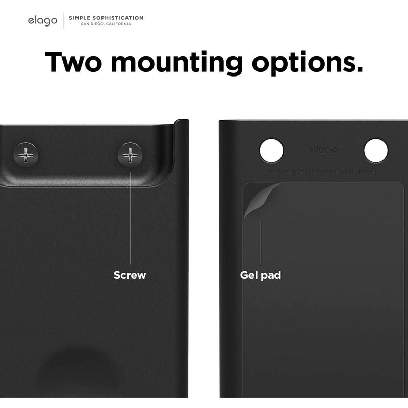 Elago Apple TV Remote Universal Holder Mount - Medium - Black - Smartzonekw