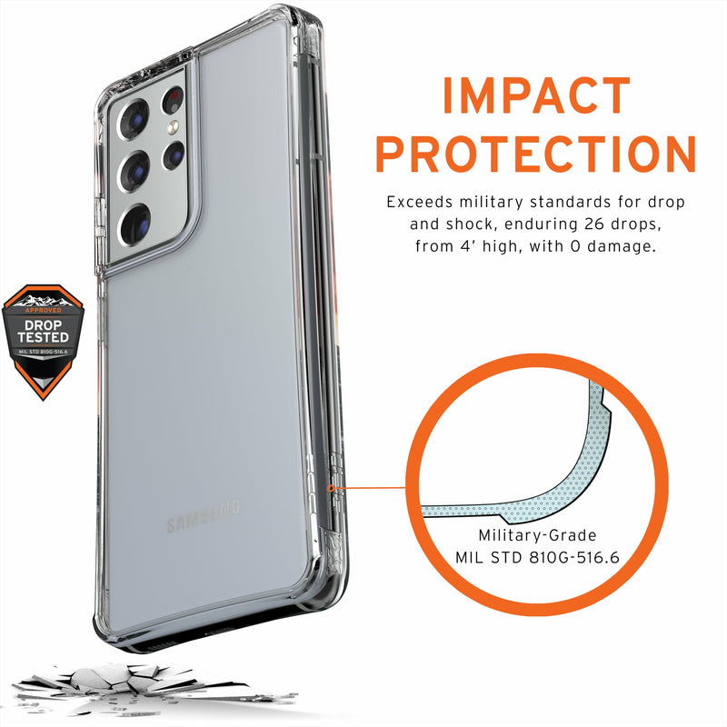 UAG Samsung Galaxy S21 Ultra Plyo Case- Ice - Smartzonekw