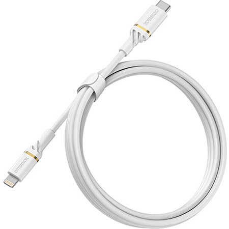 OtterBox Lightning to USB-C Fast Charge Cable - Standard 1 Meter - White (78-52552) - Smartzonekw