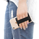 Sinjimoru Sinji Pouch B-Flap Phone Grip Credit Card Holder with Flap - Black-smartzonekw