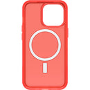 OtterBox iPhone 13 Pro Symmetry Plus MagSafe Clear Case - Translucent Red - Smartzonekw