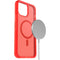 OtterBox iPhone 13 Pro Max/ 12 Pro Max Symmetry Plus Magsafe Clear Case - Translucent Red - Smartzonekw