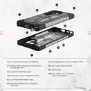 UAG Samsung Galaxy S22 Ultra Plasma Case - Ash - Smartzonekw