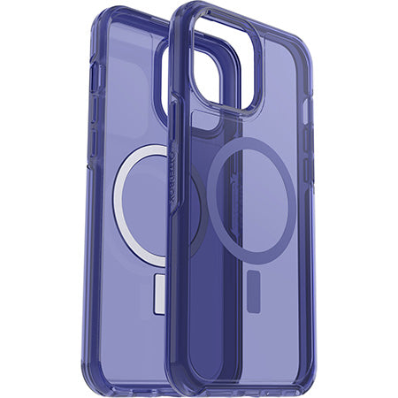 OtterBox iPhone 13 Pro Max/ 12 Pro Max Symmetry Plus Magsafe Clear Case - Translucent Blue - Smartzonekw