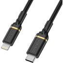 OtterBox Lightning to USB-C Fast Charge Cable - Standard 2 Meter - Black (78-52647) - Smartzonekw