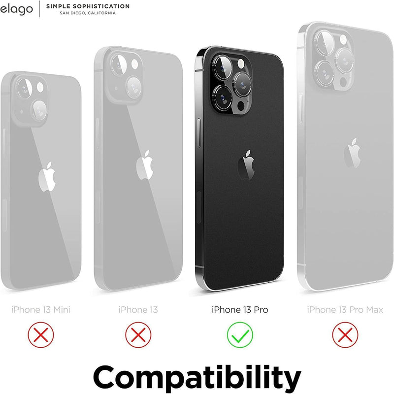 Elago iPhone 13 Pro Hybrid Case - Black - Smartzonekw