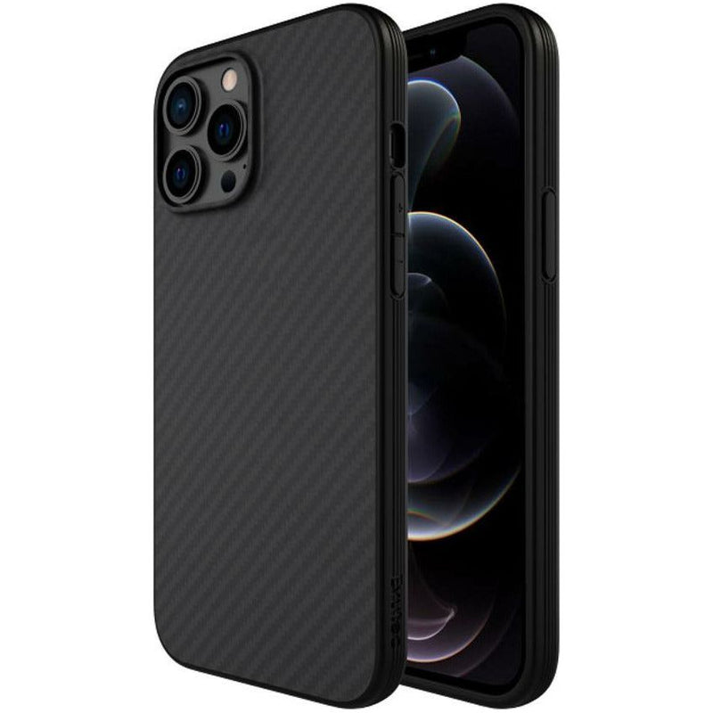 Evutec iPhone 13 Pro Max AER Karbon Case with AFIX+ Vent Mount - Black - Smartzonekw