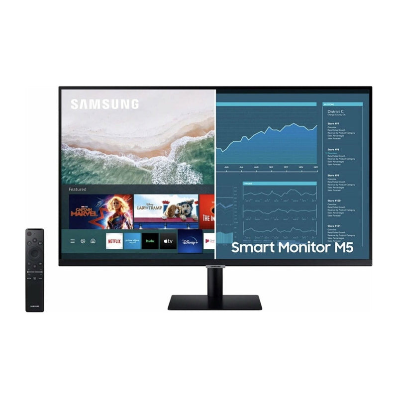 Samsung Smart Monitor M5 (27", 60Hz, 1ms, FHD) - smartzonekw
