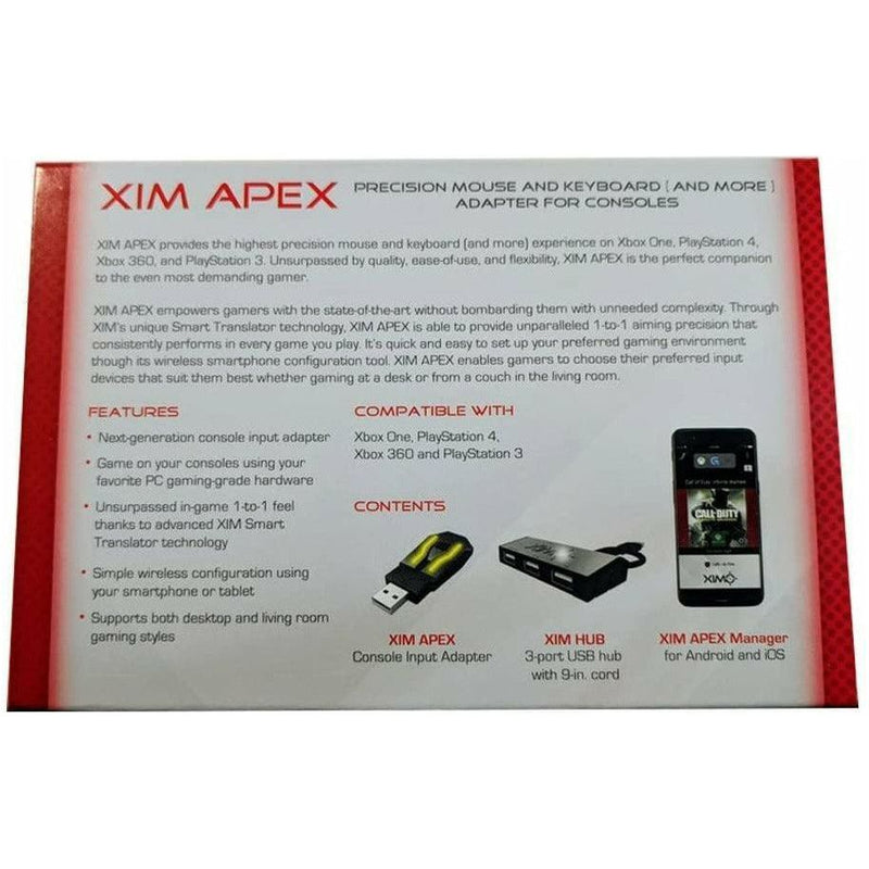 XIM APEX Keyboard Mouse Controller Adapter Converter for PS4 PS3 Xbox One Xbox 360 - smartzonekw