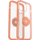 OtterBox iPhone 13 Pro Max/ 12 Pro Max Otter+Pop Symmetry Clear Case - Clear/Coral - Smartzonekw