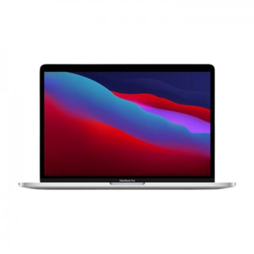 13-inch MacBook Pro M1 chip 8-C CPU 8GB 8-C GPU 256GB SSD Arabic/English Keyboard - Silver (MYDA2AB/A)-smartzonekw