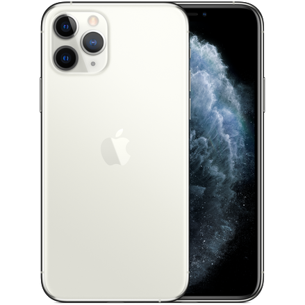 iPhone 11 Pro Max, 64GB eSim - Silver - smartzonekw